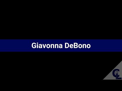 Video of Giavonna DeBono Lacrosse Highlights- NY 2023- Def