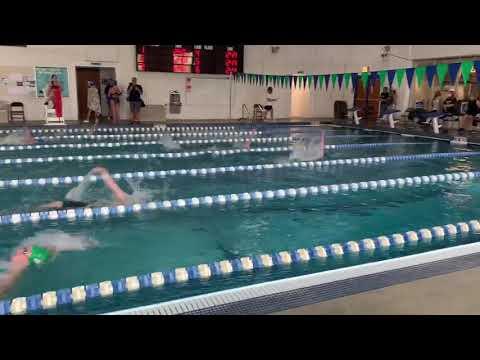 Video of Ethan Bergman 100 Back Oct 2020