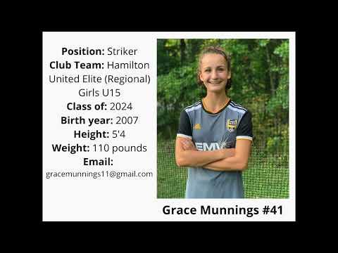 Video of Grace- 2022 Soccer Highlights