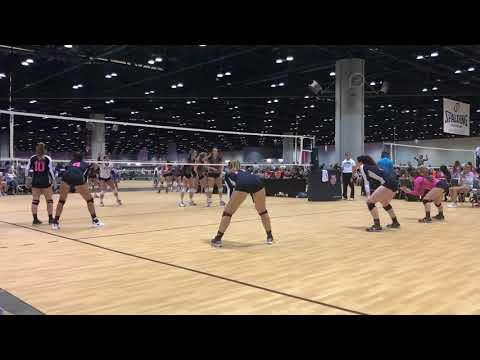 Video of Annie Smith #4 Middle Hitter Sideout Elite 16 AAU 2018