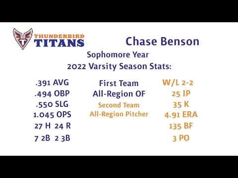 Video of Chase Benson 2022 Highlights 