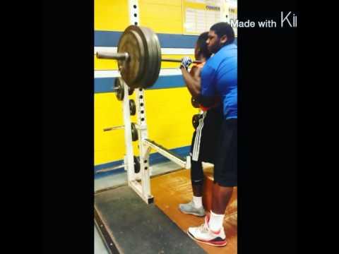 Video of Squat repping 385lbs, Squat maxing 405lbs