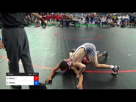 Video of Fargo 2018- CHRISTIAN OLSEN (IL) Junior FS 113