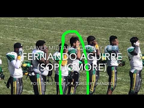 Video of Fernando Aguirre #7 Highlights