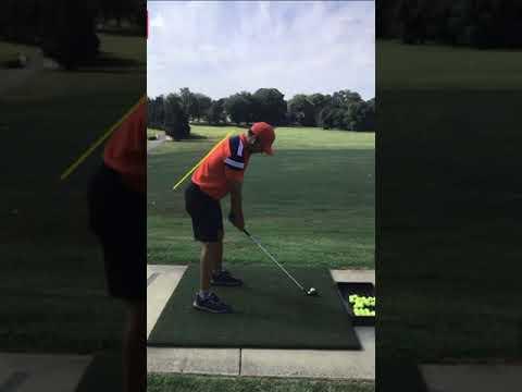 Video of Ryan's Golf Swing - Side View