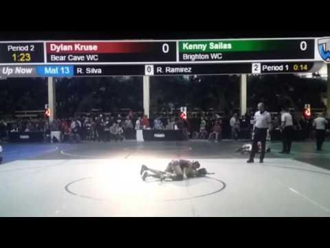 Video of Dylan Beats Natinally Ranked Tulsa Champ Kenny Sailas at 2016 Whos Bad Nationals and goes on to take 1st place