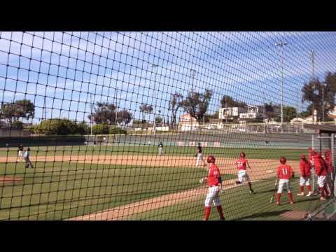 Video of Jon Carberry's two-run home run versus Peninsula - 4-28-17