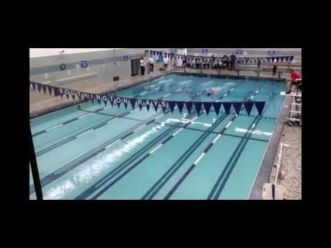 Video of 100 free SCY: lane 2 - 49.85