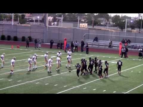 Video of Johnny Rincon QB #11 rushing 30 yrd rushing td 