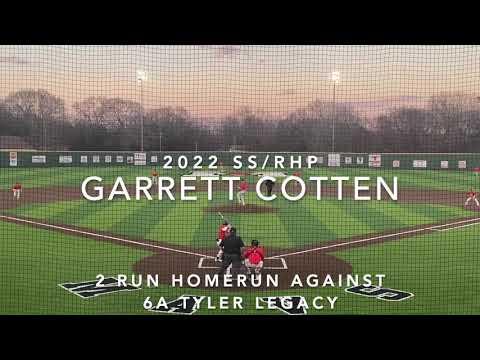 Video of 2 Run HOMERUN against 6A Tyler Legacy- 2 views