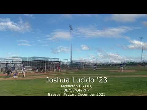 Video of Joshua Lucido '23 - Baseball Factory Recruiting Classic 12/2021