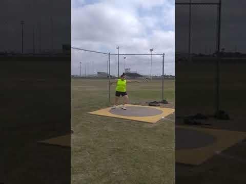 Video of Scarlett Berman Throwing discuss