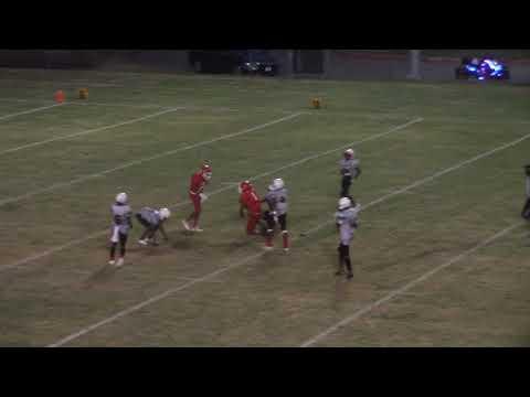 Video of Zachery Turner WR/DE, #1   Duncanville Byrd Middle School