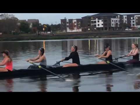 Video of Fall Rowing 2020 (6 seat in all clips)