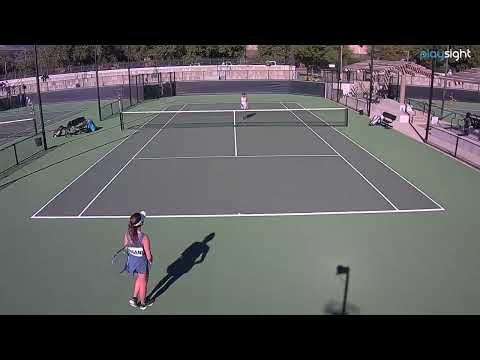 Video of Suarez at Claremont Tennis Showcase Jan. 2022