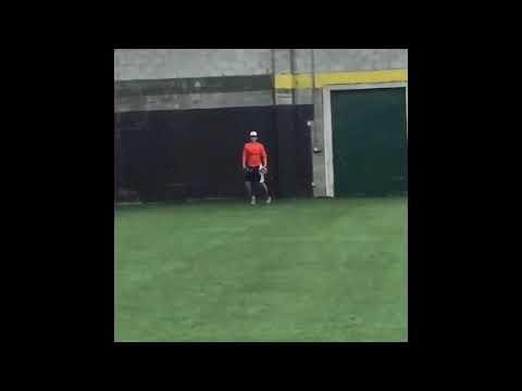 Video of Brock fielding