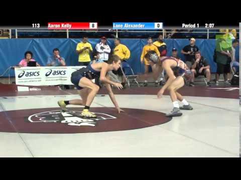 Video of 113 Aaron Kelly vs. Lane Alexander 