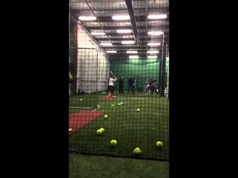 Video of Brooke Hansen hitting 2015