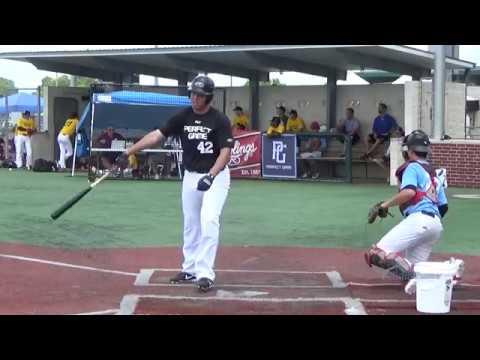 Video of Diego Longoria 2019 Perfect Game Showcase