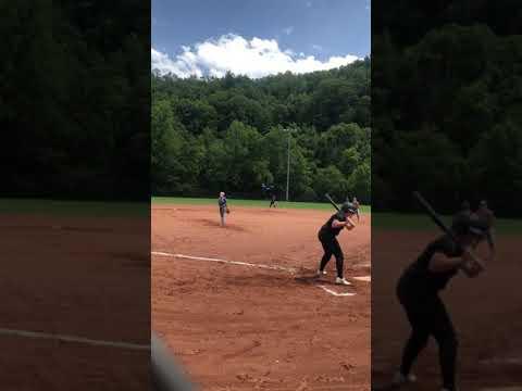 Video of strikeout looking curveball (pitching)