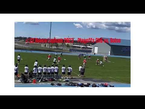 Video of Playoffs - #22 Reece Lapham 2023