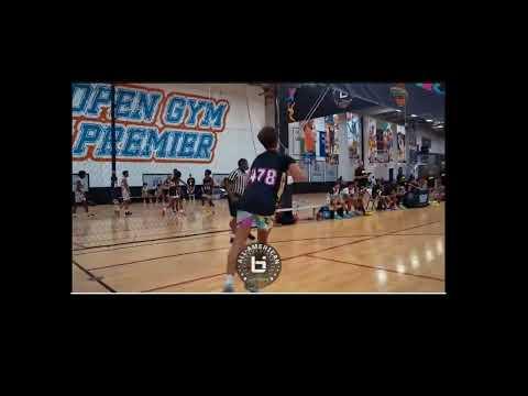 Video of Logan Scodeller LETS IT FLY at Ballislife All-American Camp 2023