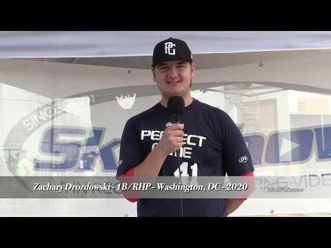 Video of Zachary Drozdowski - 1B/RHP - Washington, DC - 2020