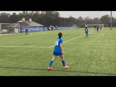 Video of Belle Brenneman GK/AM 2022 Oct.-Nov. Goalkeeper clips