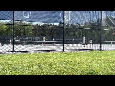 Video of Attacking weak serve