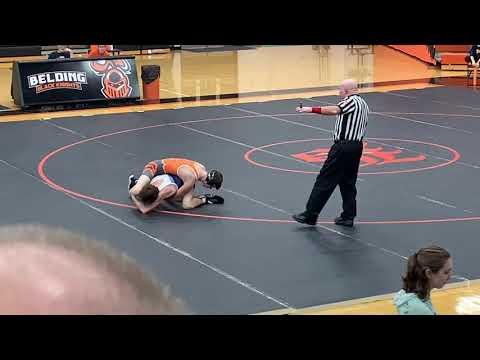 Video of 11th grade match  (white singlet)