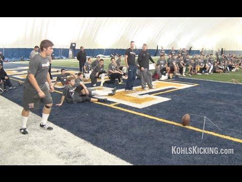 Video of Aaron Baum Kohl's Kicking Competition Win