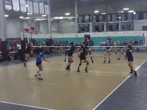 Video of Olivia Gowin #7 CGVA Highlights 18-1 Volleyball