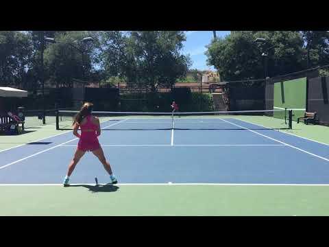 Video of Groundstrokes and Footwork