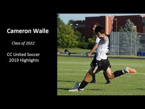 Video of Cameron Walle 2019 club soccer highlights