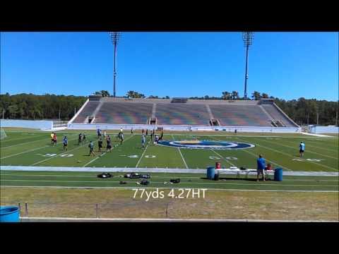 Video of Aaron Baum Field Goals and Kickoffs