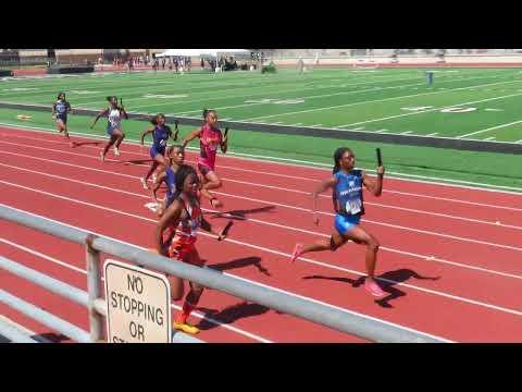 Video of Second Leg 2023 Regional 17 4x100m