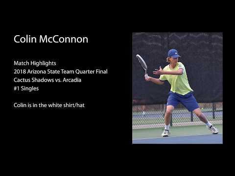 Video of Colin McConnon Match Highlights