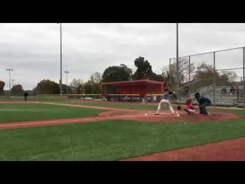 Video of Joey Allen 17U 2021 Dirtbags vs SJ Cubs -Heritage HS Lynchburg  1-Hop Left Field Fence