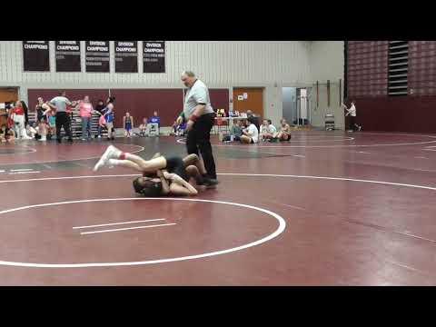 Video of Yenyia match 1 Gettysburg Duals January 11