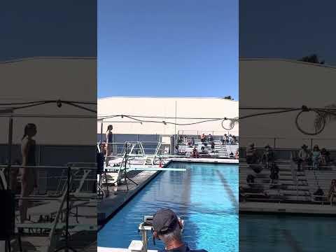 Video of Diving Meet 4/1/23 Scored a 371.15