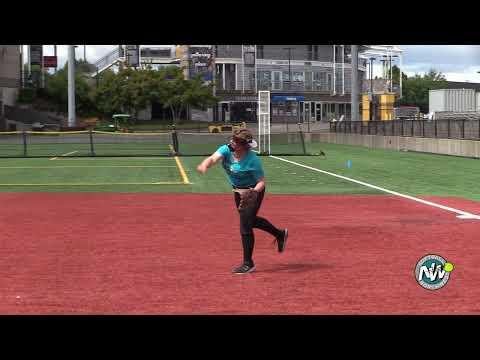 Video of Serena Hewes 1B-Softball Northwest camp 6/19/23