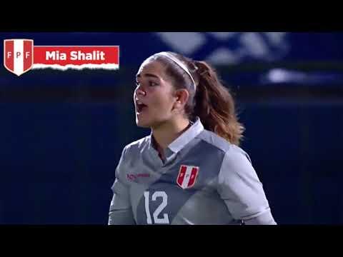 Video of 2020 Sudamericano Femenino Sub 20 Peru vs. Brazil w/Mia Shalit on Goal