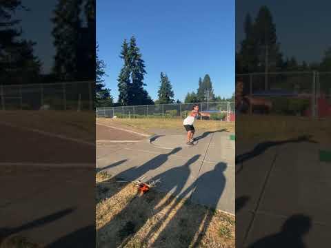 Video of Jacob Warren shot put 