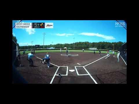 Video of Sarah Gross diving catch NYS semifinals