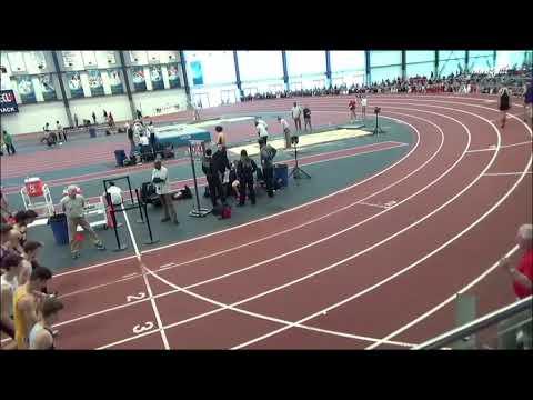 Video of 2019 Indoor States 800m - 4th place