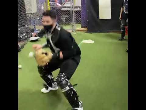 Video of Wilfred Catchers Footwork Drill