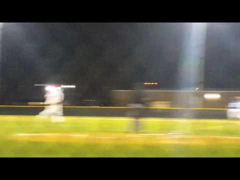 Video of March 15 #4 playing 3rd base