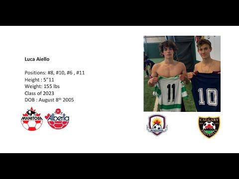 Video of Luca Aiello Weekend at Calgary Foothills FC