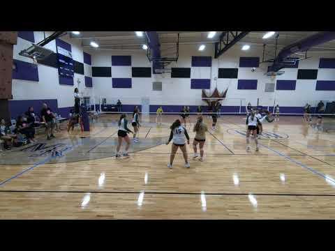 Video of Falcon vs Pueblo County (Kylie is Libero in the Gold Jersey #5) Highlights (Mesa Ridge Tournament) 2021