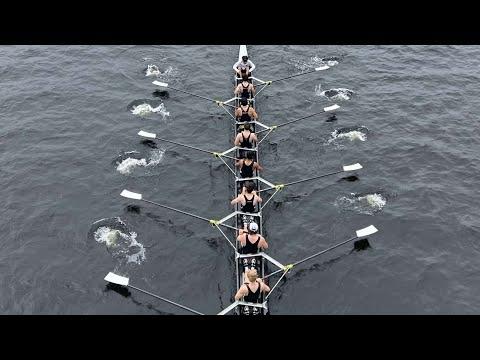 Video of 2V8+ Northeast Regionals 2024 time trial - Coxswain Recording - Daniel Lee